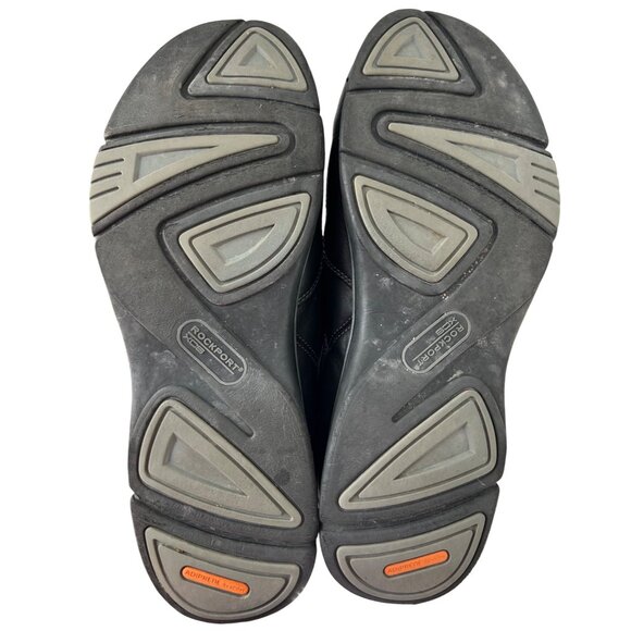 Rockport XCS Mens Black Leather Loafers Slip-On Casual Shoes Size 11.5 W - Picture 11 of 11